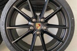 Autoparts, Wheels & Tires, Aluminium Disks and Tires, PORSCHE 