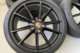 Autoparts, Wheels & Tires, Aluminium Disks and Tires, PORSCHE 