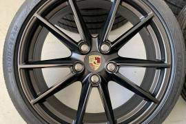 Autoparts, Wheels & Tires, Aluminium Disks and Tires, PORSCHE 