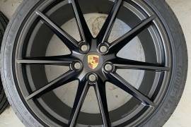 Autoparts, Wheels & Tires, Aluminium Disks and Tires, PORSCHE 