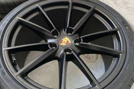 Autoparts, Wheels & Tires, Aluminium Disks and Tires, PORSCHE 